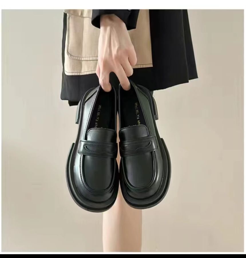 Plain Penny Loafers SpreePicky