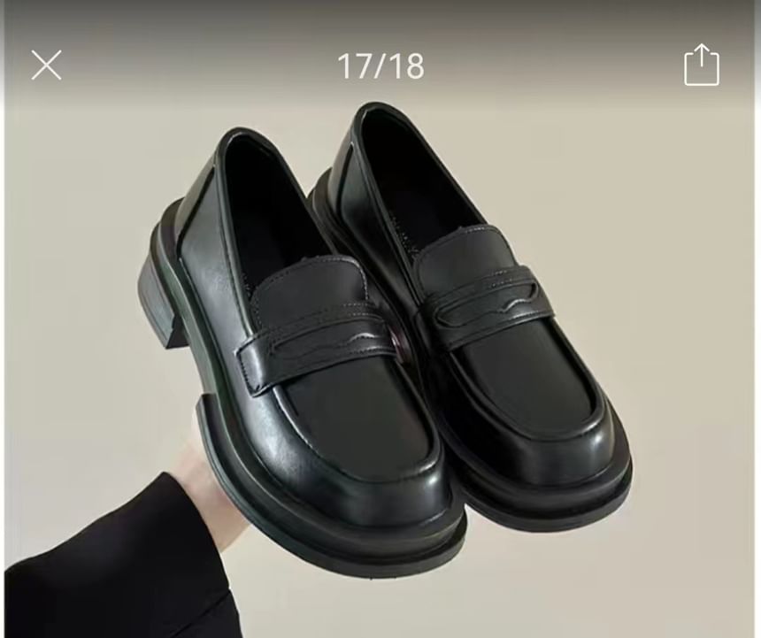 Plain Penny Loafers SpreePicky