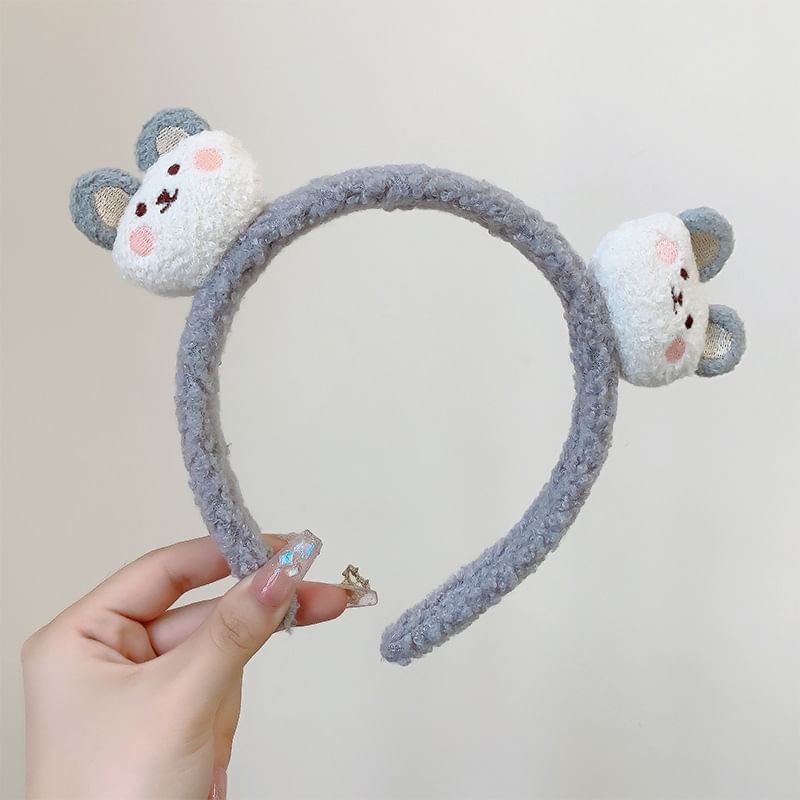 Bear Fleece Headband SpreePicky