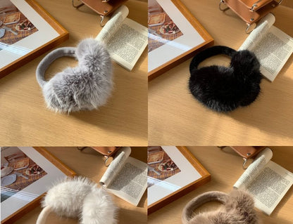 Plain Fluffy Earmuffs SpreePicky