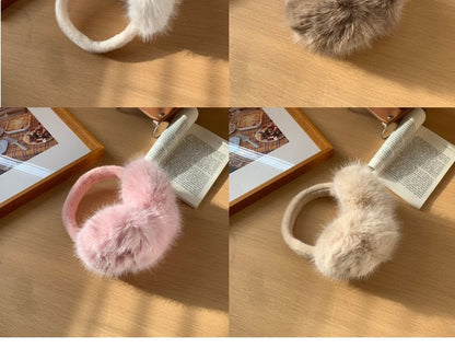 Plain Fluffy Earmuffs SpreePicky