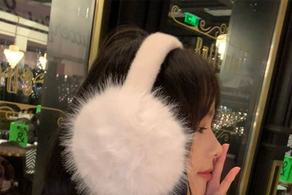 Plain Fluffy Earmuffs SpreePicky