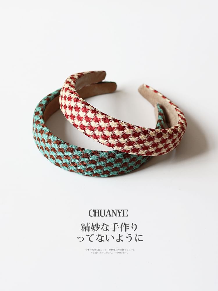 Houndstooth Headband SpreePicky