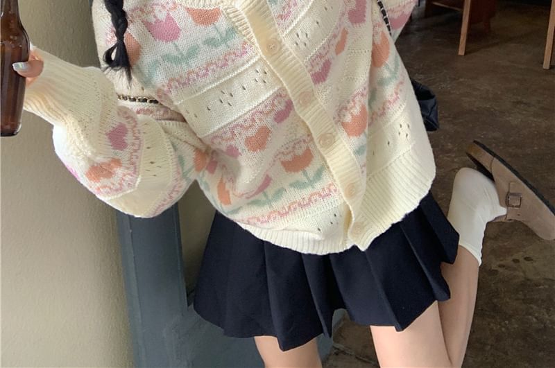 Floral Cardigan SpreePicky