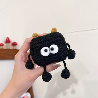 Cartoon Knit AirPods / Pro Earphone Case Skin SpreePicky