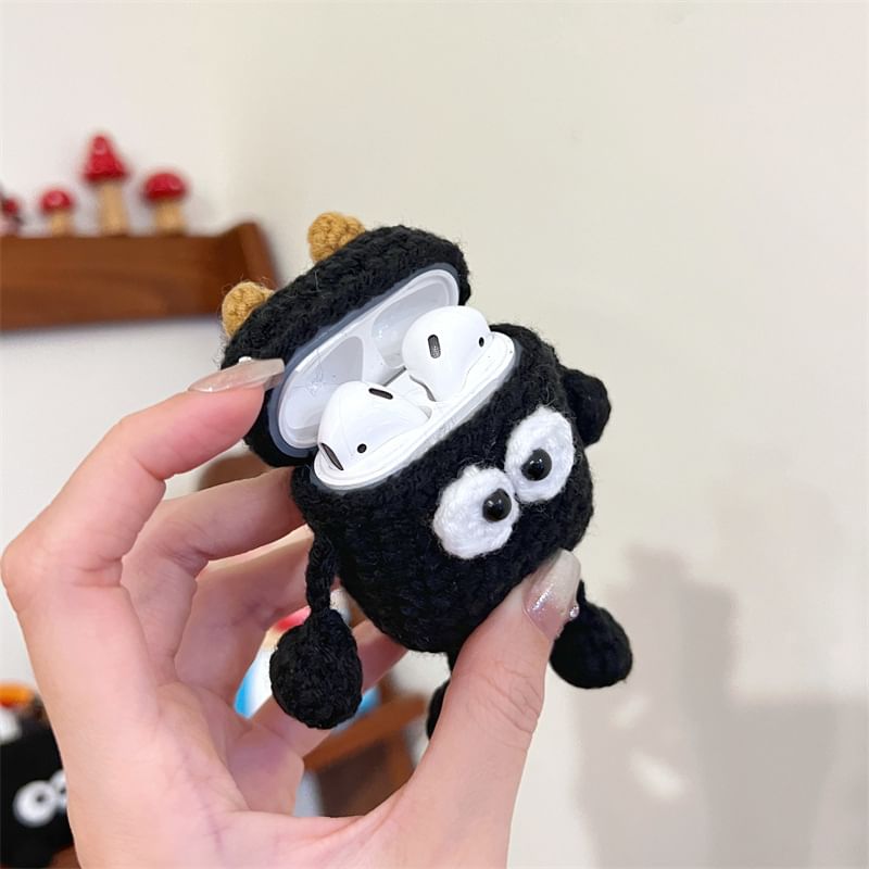 Cartoon Knit AirPods / Pro Earphone Case Skin SpreePicky