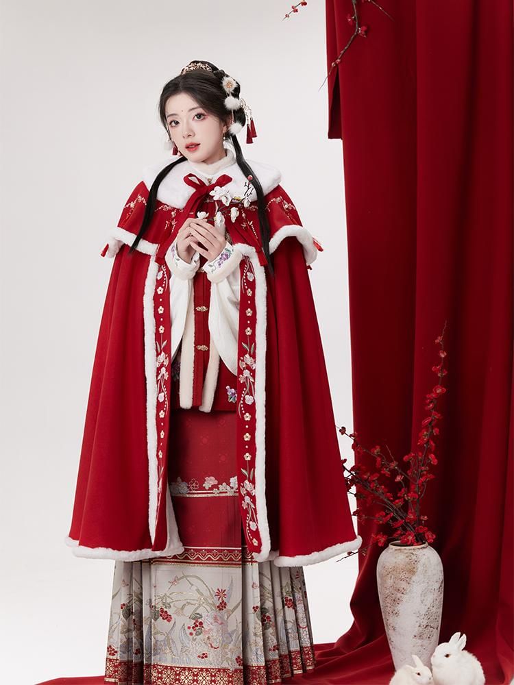 Traditional Chinese Embroidered Open Front Coat / Decorative Collar / Set SpreePicky