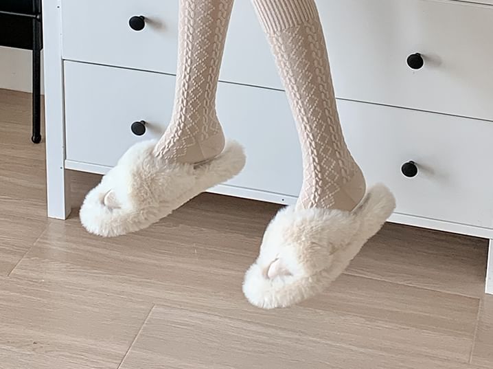 Set of 2 Pairs: Plain Knee High Socks SpreePicky