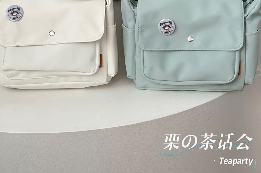 Plain Flap Crossbody Bag / Charm / Set SpreePicky