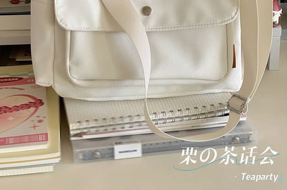 Plain Flap Crossbody Bag / Charm / Set SpreePicky