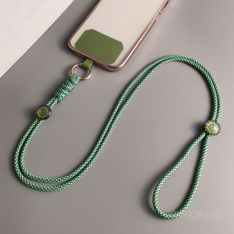 Woven Cord Phone Lanyard with Lanyard Pad SpreePicky