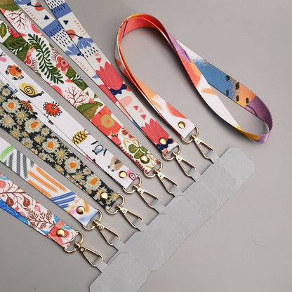 Print Canvas Phone Lanyard with Lanyard Pad SpreePicky