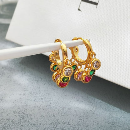 Rhinestone Alloy Chandelier Earring SpreePicky