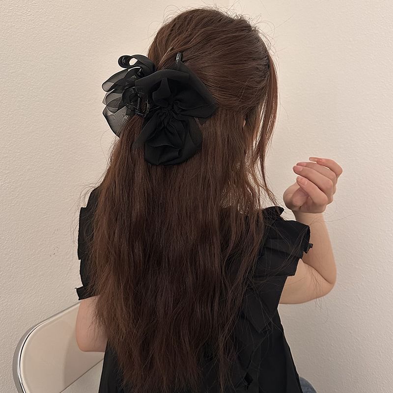 Bow Mesh Hair Clamp mySite