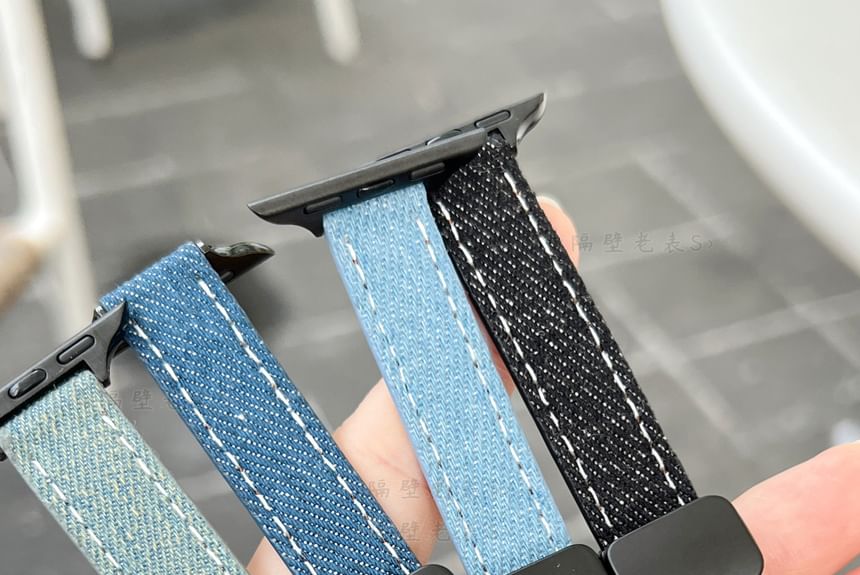 Denim Magnetic Apple Watch Band SpreePicky