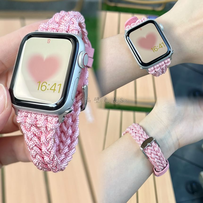 Braided Cord Apple Watch Band SpreePicky