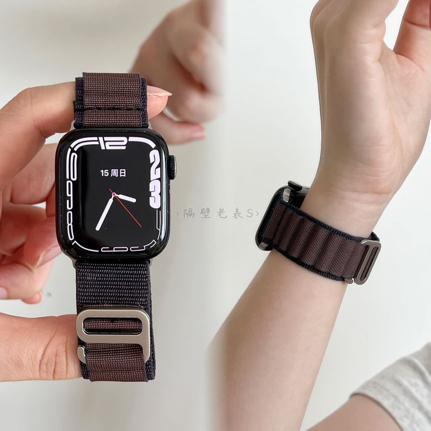 Plain Nylon Apple Watch Band SpreePicky