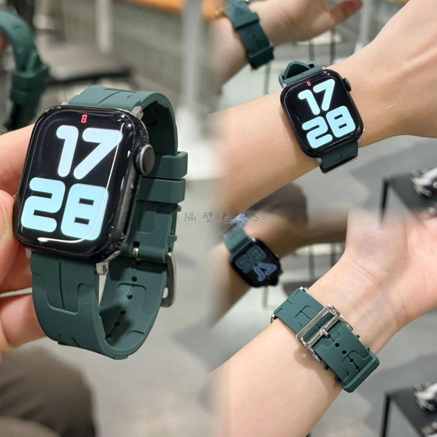 Sport Silicone Apple Watch Band SpreePicky