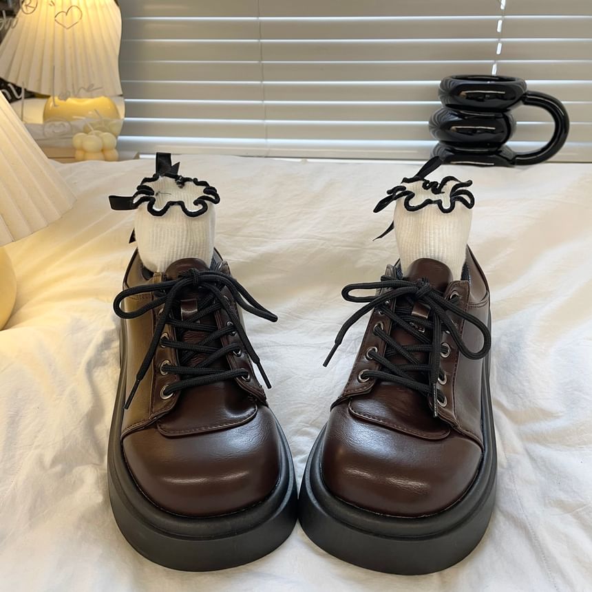 Platform Lace Ups SpreePicky