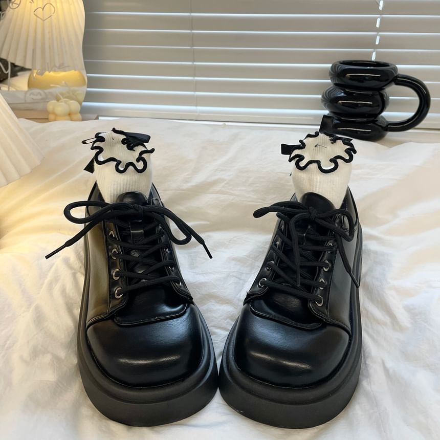 Platform Lace Ups SpreePicky