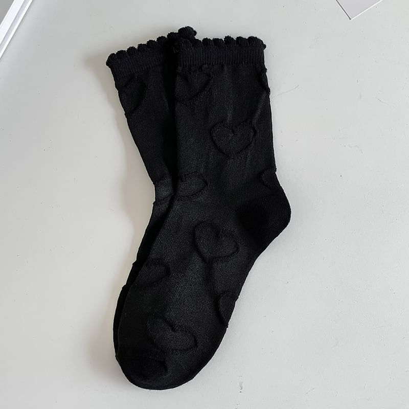 Printed Ruffled Socks SpreePicky