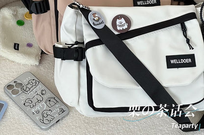 Flap Buckle Messenger Bag SpreePicky