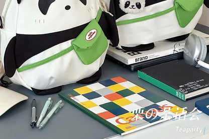 Panda Print Backpack SpreePicky