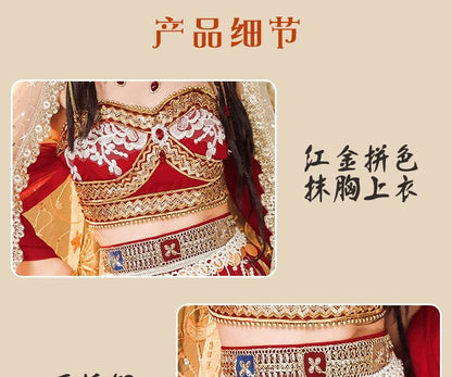 Embroidered Hanfu Costume Set SpreePicky