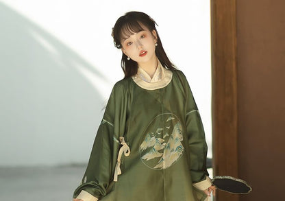 Mountain Print Hanfu Costume Set SpreePicky