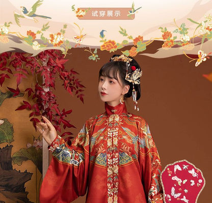 Patterned Hanfu Costume Set SpreePicky