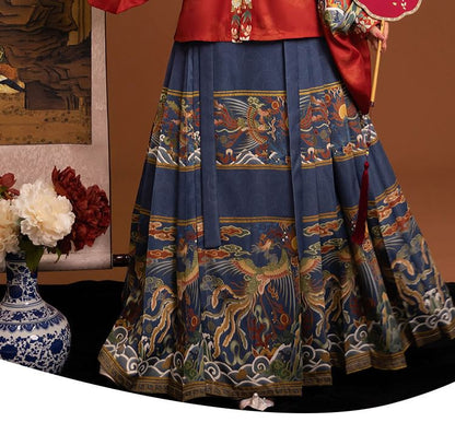 Patterned Hanfu Costume Set SpreePicky