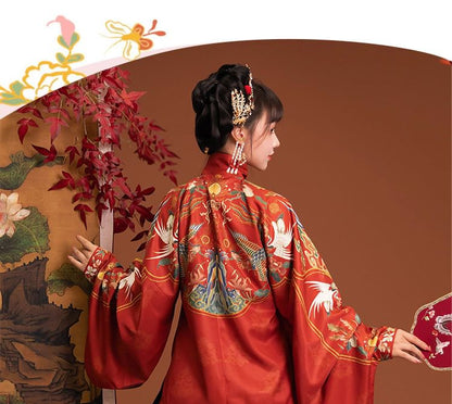 Patterned Hanfu Costume Set SpreePicky