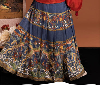 Patterned Hanfu Costume Set SpreePicky