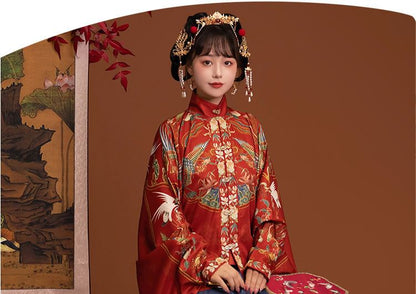 Patterned Hanfu Costume Set SpreePicky