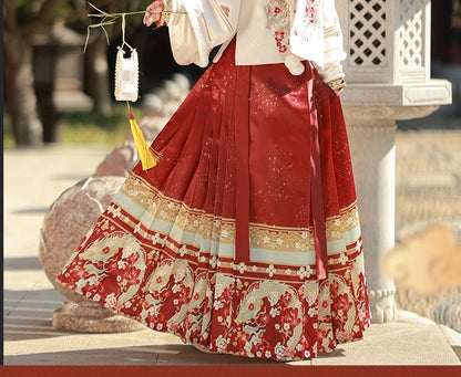 Floral Hanfu Costume Set SpreePicky