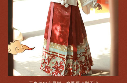 Floral Hanfu Costume Set SpreePicky