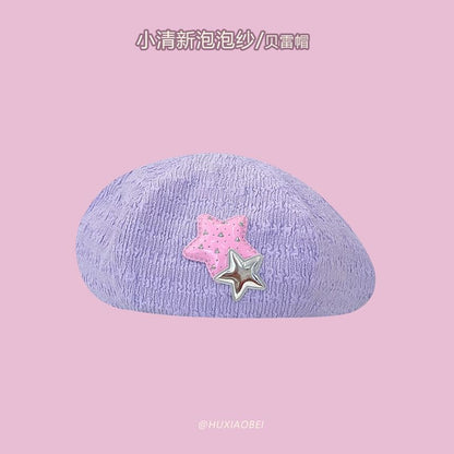 Star Accent Beret SpreePicky