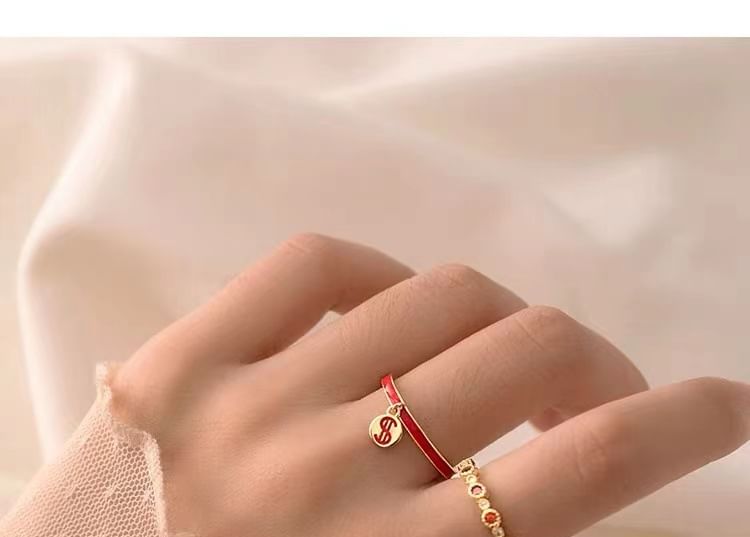 Rhinestone Thin Ring SpreePicky