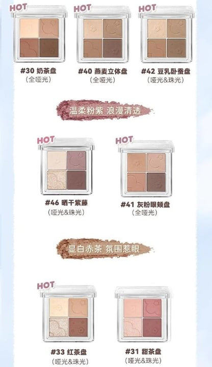 NEW 4 Shades Eyeshadow mySite