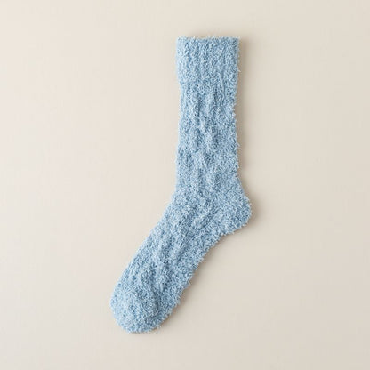 Plain Fleece Socks SpreePicky