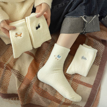 Cartoon Embroidered Socks SpreePicky