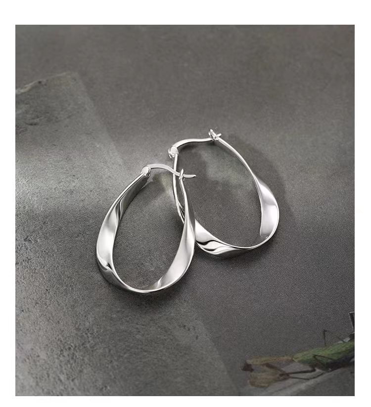 Sterling Silver Hoop Earring SpreePicky