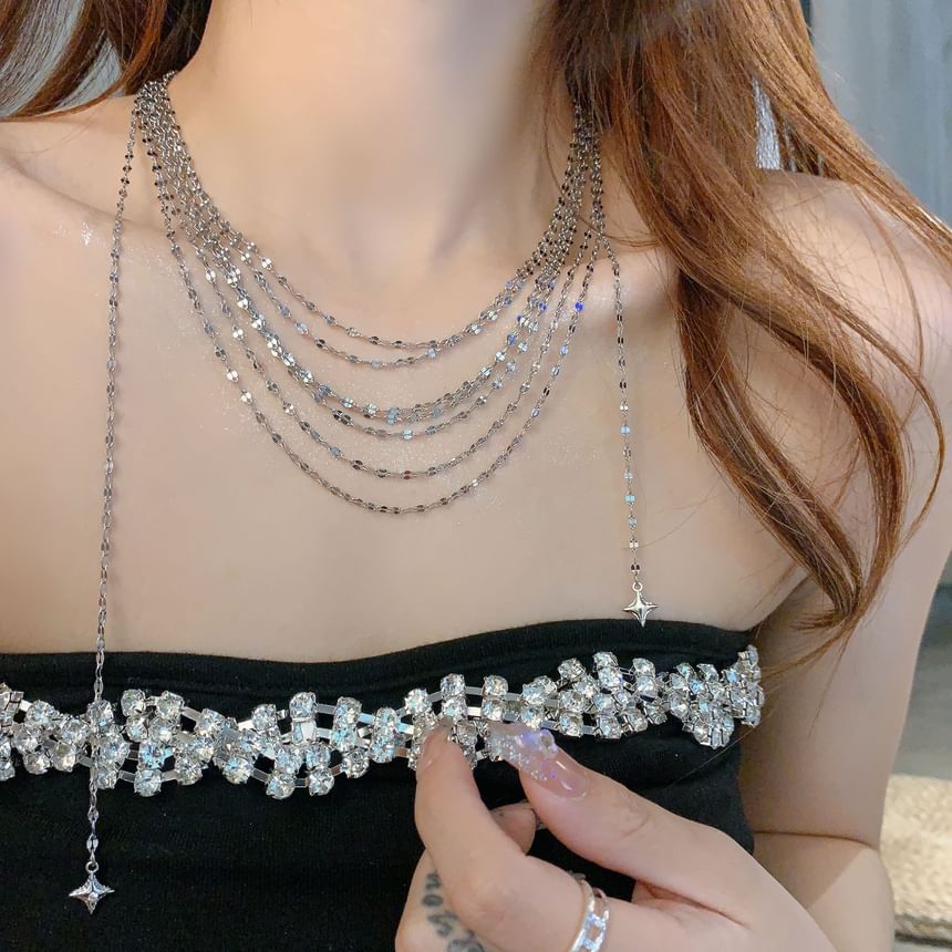 Rhinestone Necklace / Leg Chain SpreePicky