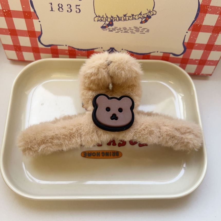 Bear Chenille Hair Clamp mySite