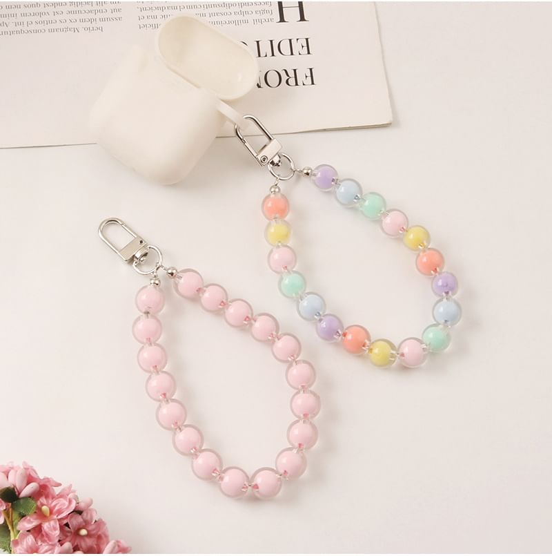 Bead Resin Strap Keyring SpreePicky