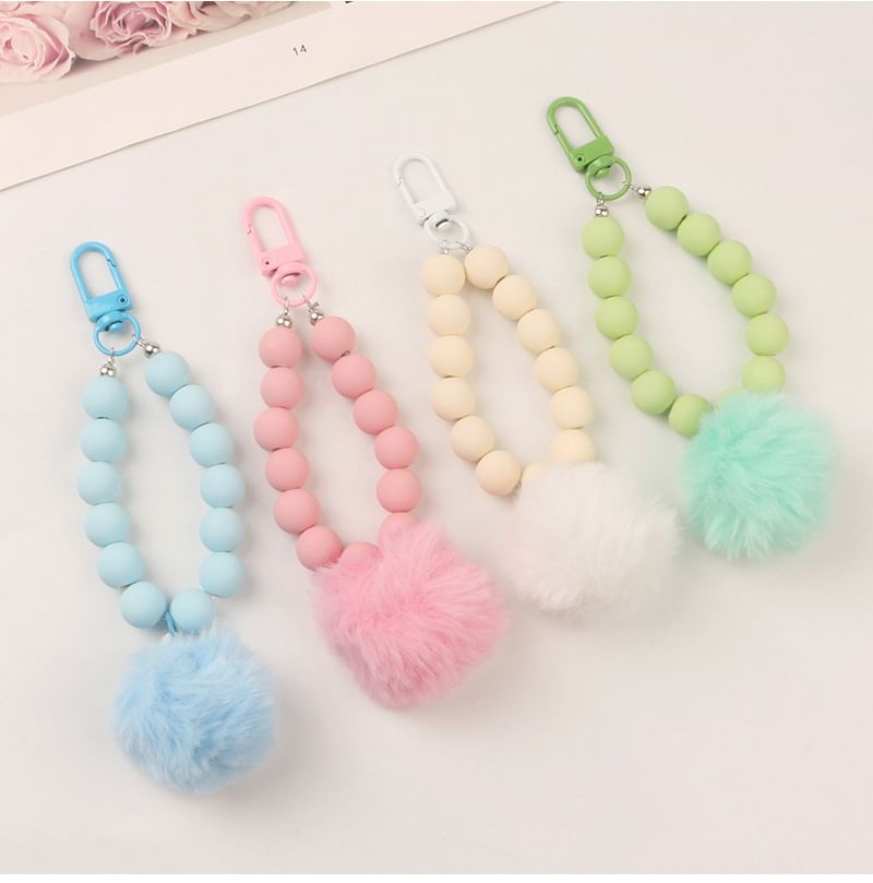 Pom Pom Key Chain SpreePicky