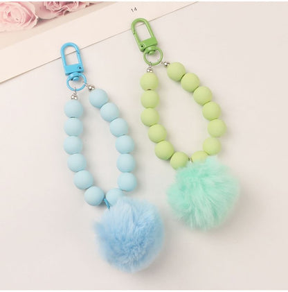 Pom Pom Key Chain SpreePicky