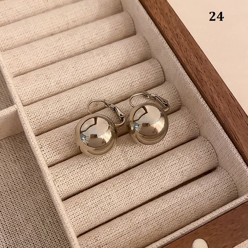 (Various Earring Designs) Tone Silver FashionChic