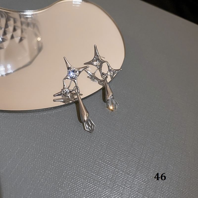 (Various Silver Earring Tone Designs) FashionChic