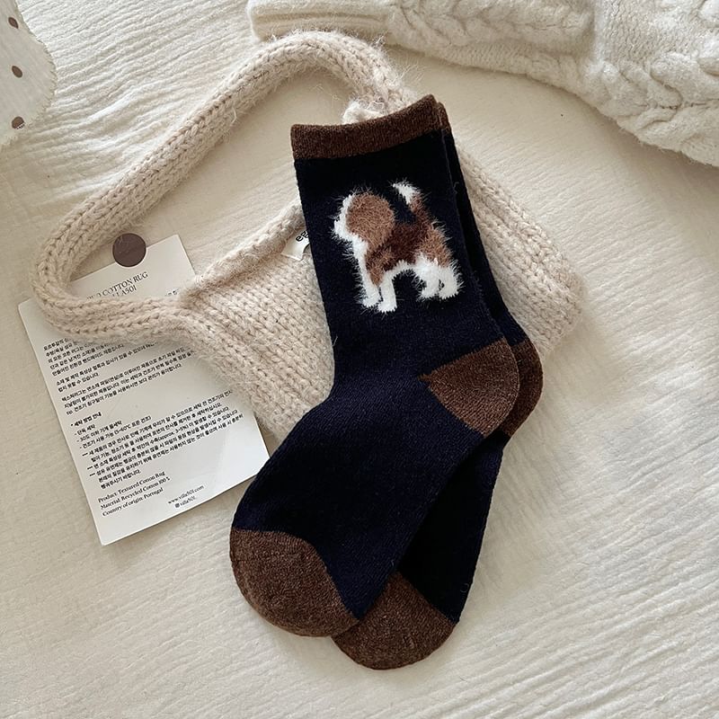 Dog Jacquard Socks / Set SpreePicky